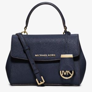Michael Kors Navy Crossbody